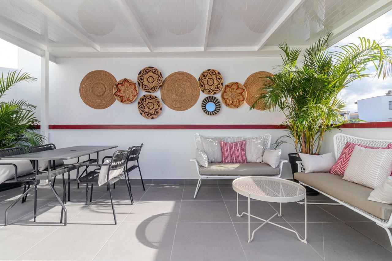 شقة Flatguest Viriato - Wifi - Ac - Terraza Compartida لاس بالماس دي غران كاناريا المظهر الخارجي الصورة