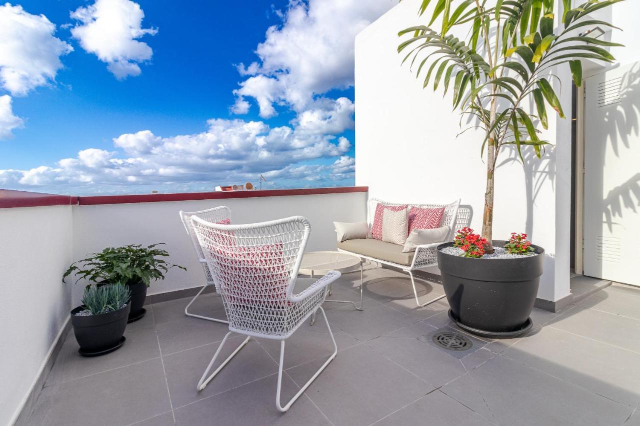 شقة Flatguest Viriato - Wifi - Ac - Terraza Compartida لاس بالماس دي غران كاناريا المظهر الخارجي الصورة